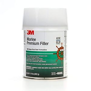 3M Marine Premium Filler, 46005 1 qt