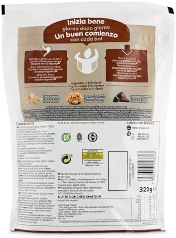 Kellogg's Special K Granola Avena y Chocolate Negro para Adultos en Desayuno Saludable 320g