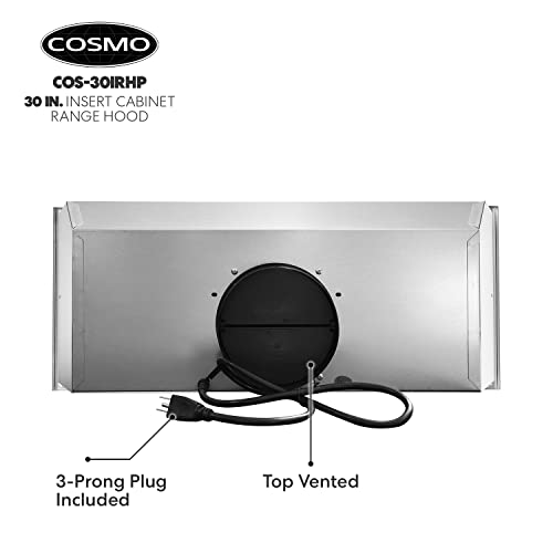 Cosmo COS-30IRHP 30 Inch Insert Range Hood thumb #6