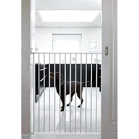 BabyDan Extra Tall Extending Safety Gate, White Cover