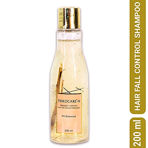 Image of H Hair Fall Control Shampoo Balsamic - Vetiveria Ph Balanced Shampoo(200 Ml)