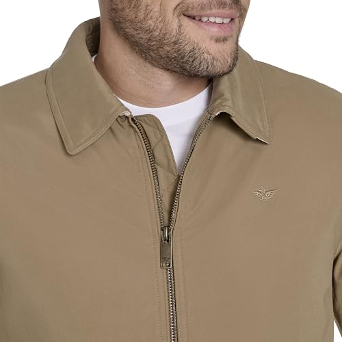Image of Dockers Men's Microtwill Golf Bomber Jacket