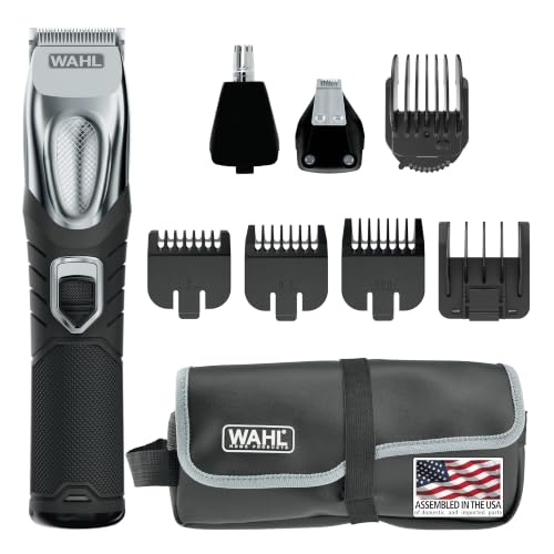 Wahl USA Rechargeable Lithium Ion All in One Beard Trimmer for Men