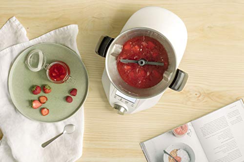 CREATE-CHEFBOT-COMPACT-Robot-de-Cocina-Multifuncion-Compacto-Cocina-al-Vapor-23-Funciones-10-Velocidades-con-Turbo-Bol-de-Acero-inoxidable-23-L-Libre-BPA-Con-Recetario-Blanco