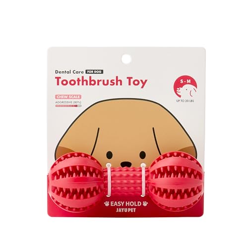 Image of JAYU PET Dog Chew Toy Toothbrush for Small & Medium Dogs