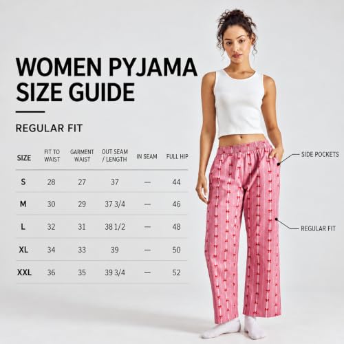 Image of Pepe Jeans Women's Printed Cotton Spandex Regular Fit Pyjama Bottoms | Comfortable Stretch Pyjama for Sleep & Lounge Wear | Soft Breathable Fabric | Elastic Waistband with Drawstring | All-Day Comfort