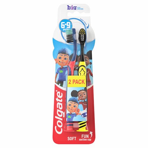 Colgate Toothbrush Big Kids Toothbrush 6-9 Years 2 Pack