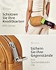 Vantamo Schultertasche für Damen – Umhängetasche aus Kunstleder mit RFID-Diebstahlschutz, verstellbarem Riemen, silbernen Reißverschlüssen und Anti-Taschendiebstahl-Clip #4
