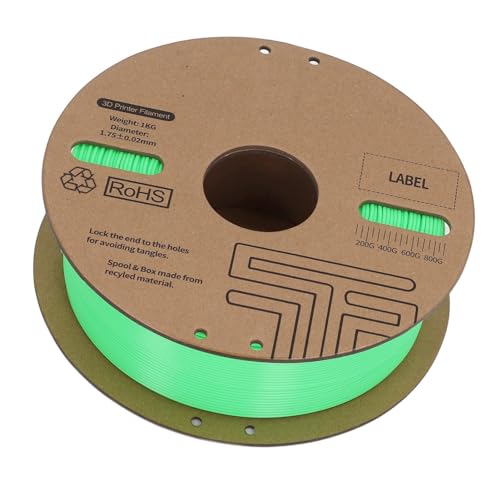 Filament PLA vert 1.75 mm idéal pour modélisme et robots