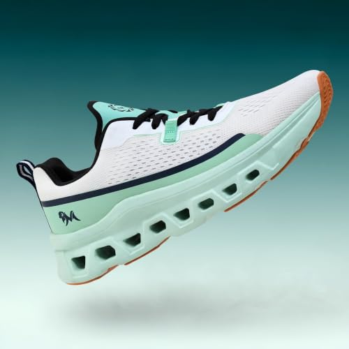 Image of Neeman's Hexa Glide Sneakers for Men | Sporty Lace-Up Shoes with Adaptive Mesh Upper, CloudSurge Foam Insole, Kinetic Cushioning Pods, Lightweight EVA Sole