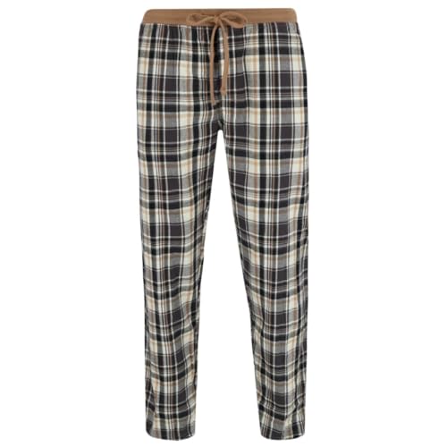 Majestic International Men's Short Sleeve and Flannel Pant Pajama Set3
