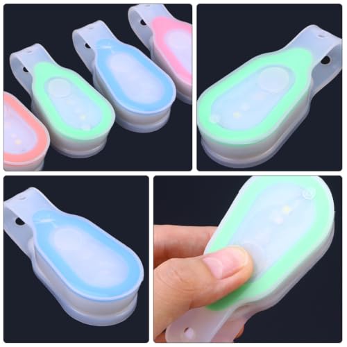 Luz portátil para correr sin herramientas pack de 2 luces LED anticaídas para ropa 6
