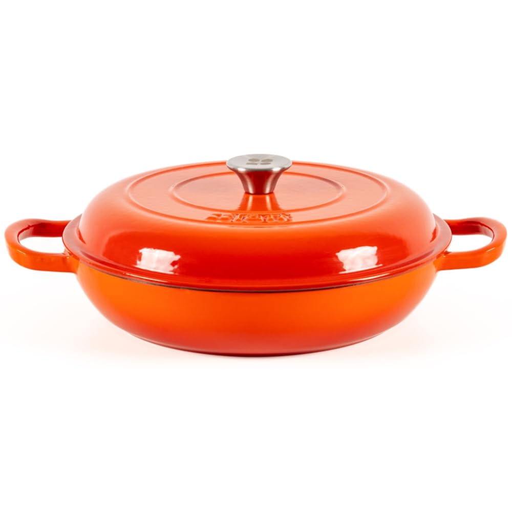 Cocotte In Ghisa L&auml;tt Home 4,8L - Pentola Per Forno, Induzione E Vetroceramica