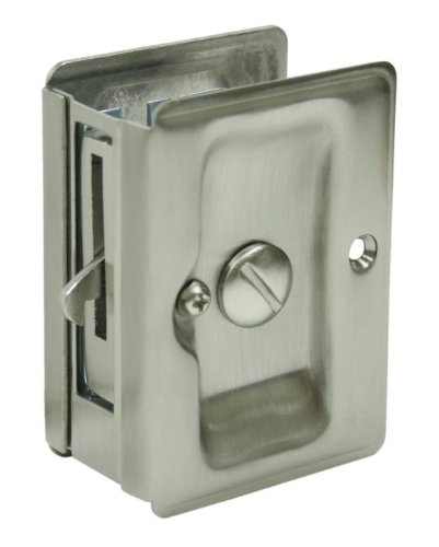 Deltana Adjustable Lock Privacy Pocket Door Hardware miniatura 1
