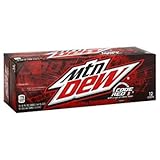 Mountain Dew Soda Fridge Pack (Pack of 4) (Code Red Soda Cherry)