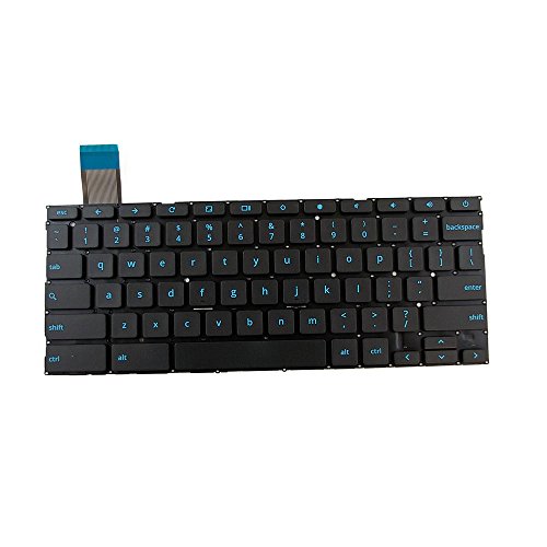 CBK Replacement Keyboard for ASUS Chromebook C202 C202S C202SA C202SA-YS01 C202SA-YS02 US Black