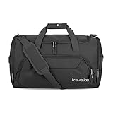 travelite Reisetasche Weekender, Kick Off, leichte Handgepäck Reisetasche für Urlaub und Sport, Schwimmbad, Klinikaufenthalt, 50 cm, 45 Liter