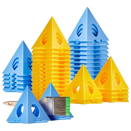 40pcs Painters Pyramids Stands for Cabinets & Doors