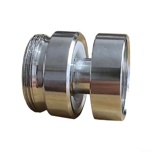 Vasiumic Stainless Steel M22 Faucet Adapter 360 Degree Rotating Faucet Connector For Kitchen, M22 Threaded Swivel Aerator With Water-Saving Design