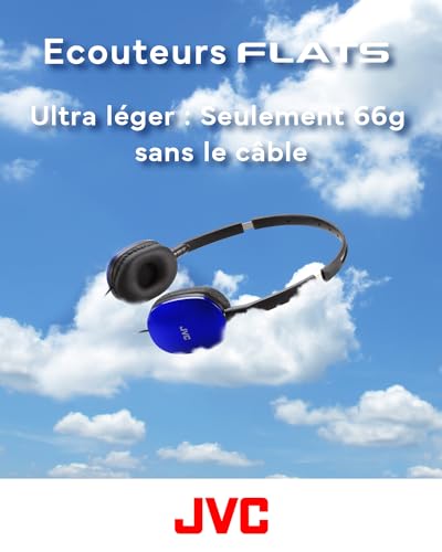 JVC HA S160M A U Casque Léger Série flats avec microphone - vue 6