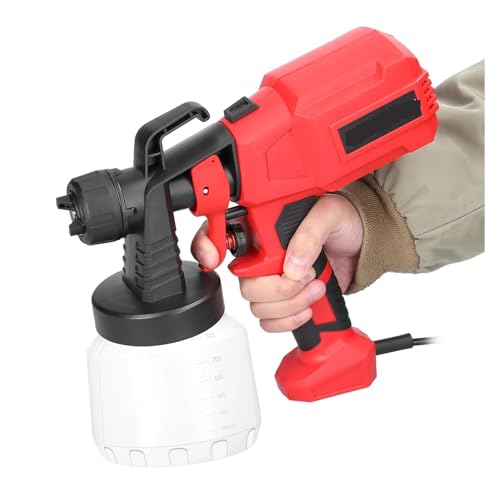 Electric Paint Spraying Machine 800ml Large Capacity Paint Bottle Detachable Multifunctional High Pressure Paint Sprayer for Fences Sheds Diy Painting - Image 6