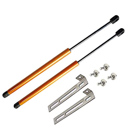 JINGLINGKJ Amortiguador de capó delantero para Leon MK3 2012-2019 amortiguadores de gas puntales de resorte 2 piezas