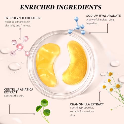 image for Onespring Under Eye Patches (24 Pairs) - Stocking Stuffers, Gifts for 