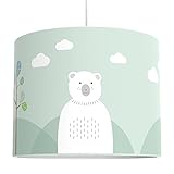 ALS STEH- ODER PENDELLEUCHTE FLEXIBEL KOMBINIERBAR: Enthalten im Set ist der Lampenschirm, welcher sich mit allen gängigen Lampen mit E27 Fassungen kombinieren lässt