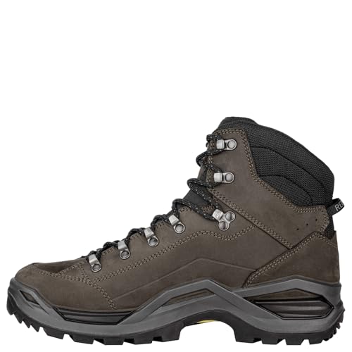 LOWA Renegade EVO GTX Mid Boots Medium, Anthracite petrol blue, 7.5 Men3