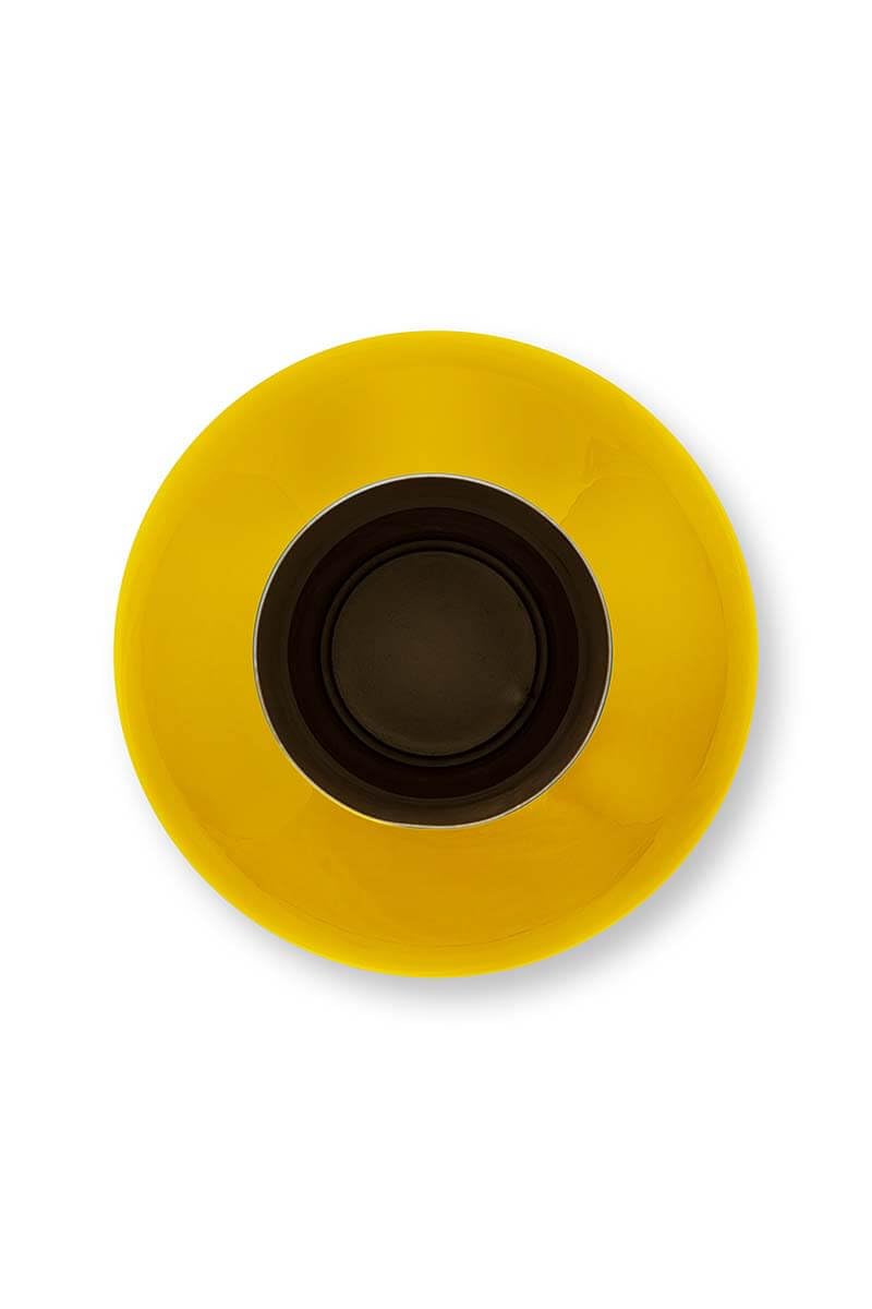 Pip Studio Vase Metal medium ockergelb 24 x 40 cm