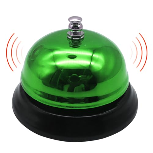 Call Bell - Table Service Bell - Dinner Counter Bells, Restaurant Hotel Accessory | Sturdy Hospitality Equipment Tool, Notification Choice for Schools Kitchens Hotels Restaurants Counters