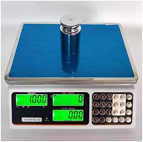 Báscula electrónica digital alta precisión acero inoxidable 3kg miniatura 1