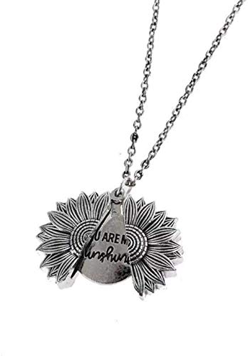 Preisvergleich Produktbild RUiillg Damen Halskette,Silber Quaste Halskette Weihnachtsdekoration Mode Halskette Schneerebe Weihnachtsbaum Santa Cane Weihnachten Schneeflocke Halskette Golden Cane