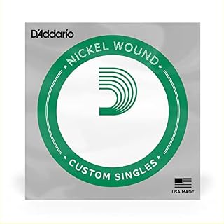 D’Addario XB145T Corde seule extra-longue avec filet en nickel pour basse sans surfilage Calibre .145 - Les Beatles, Paul McCartney, John Lennon, RIngo Starr, George Harrison