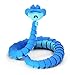 3D-Printed 17 inches Cartoon Blue Gary Snake Toy, Bendable Articulated Doll, Ideal for Boys, Girls, Cartoon Enthusiasts, and Fan Collectors as a Birthday