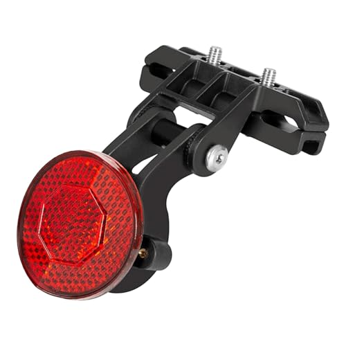 Colaxi Bike Reflector Mount Bicycle Mount Bracket Practical Reflective Bicycle Tracker Holder Bike Rear Reflector for Cycling Riding, for Seat Cushion