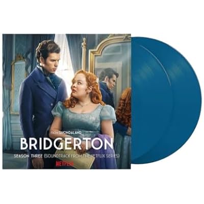 Bridgerton Season 3 Soundtrack, Netflix Exclusive Colin's Blue Eyes Color Vinyl 2x LP