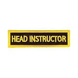 Tiger Claw Rectangular Instructor Patches - Head Instructor