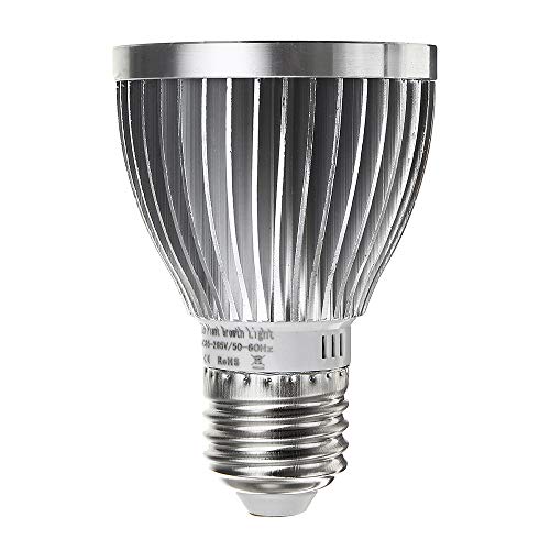 Festnight Lâmpada Bulbo Crescer Luz E27 60 W 2835 SMD Full Spectrum Planta Hidropônica Aquário