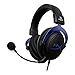Produktbild HyperX Cloud - Gaming-Headset, Playstation Offizielles Lizenziertes Produkt, für PS5 und PS4, Memory-Schaum-Komfort, rauschunterdrückendes Mikrofon, Stabiler Aluminiumrahmen., Schwarz/Blau