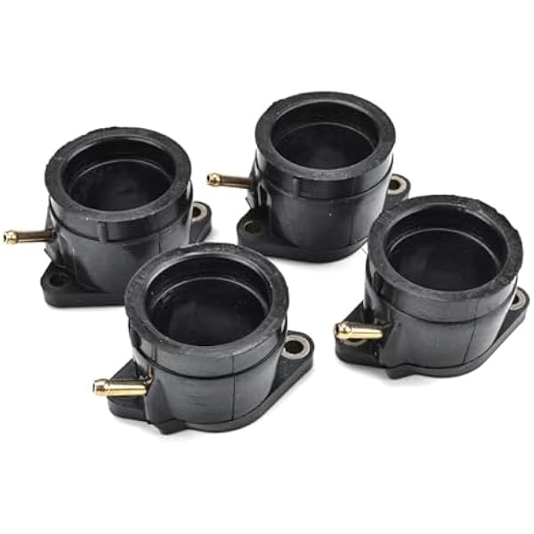 4 sztuk gaźnik motocyklowy Adapter wlotowa rura ssąca dla YZF600R Thundercat 1995-2007 4JH-13596-02 4JH-13586-02