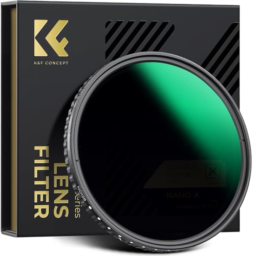 K&F Concept 46mm Variable ND Lens Filter ND8-ND128
