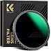 K&F Concept 77mm ND8 to ND128 Variable Neutral Density Filter Slim Fader ND Filter 77mm 3-Stop to 7-Stop for Camera Lens NO X Spot,Nanotec,Ultra-Slim,Weather-Sealed