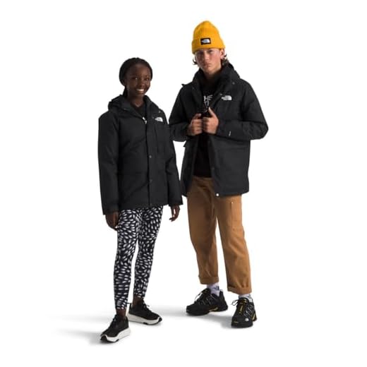 The North Face Teen North Down Triclimate 3-in-1 Jacket, TNF Black, Small