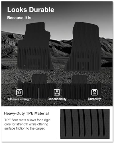 Image of Kiwi Master Floor Mats for 2011-2023 Dodge Challenger RWD