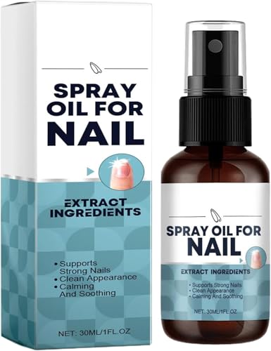 Spray Antifúngico para Uñas, Reparación Profunda, Fortalecedor de Uñas para Uñas Dañadas, Suero para Pies que Mantiene los Pies Frescos y Secos Todo el Día