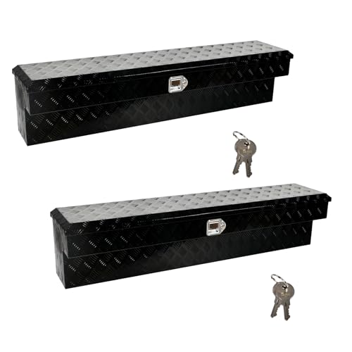 Aluminum Side Mount Truck Tool Box (2-Pack)