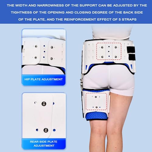 Corrector Sciatic Nerve Brace para Pierna con Articulación Ajustable miniatura 5