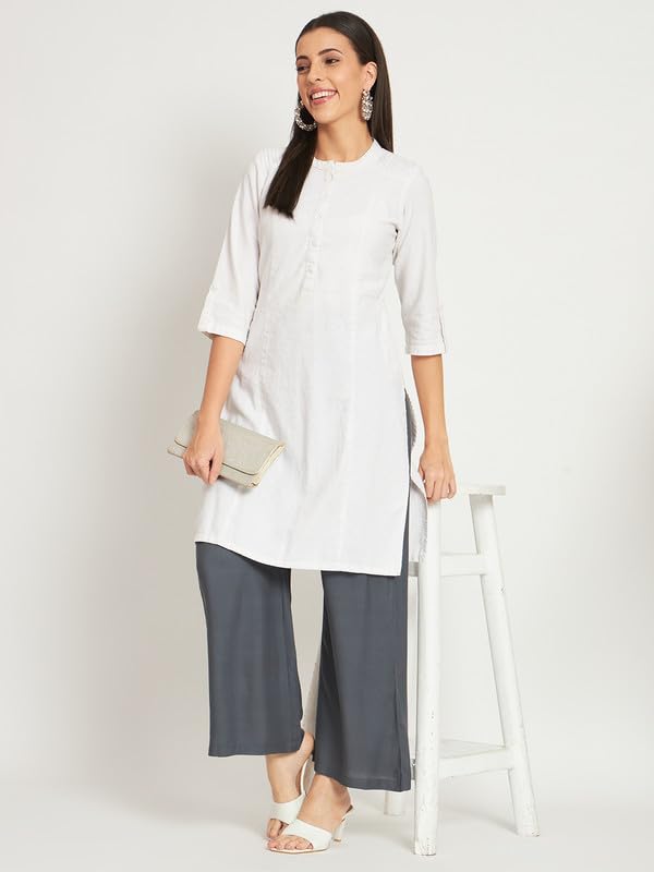 Image of Soft Colors Relaxed Fit Pocket Palazzo