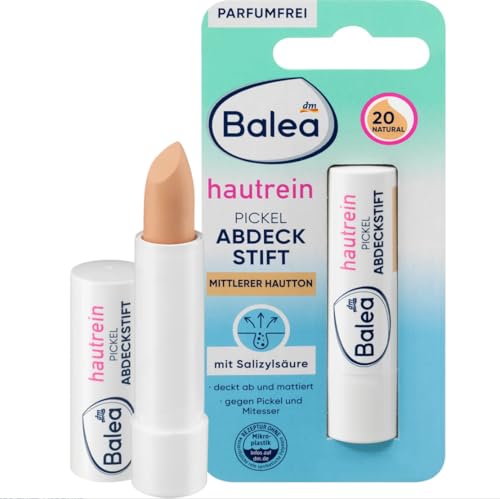 Balea Soft & Clear Abdeckstift Fb.20 Natural 4 5 g (1St)